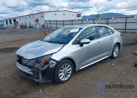 2020 Toyota Corolla Le from USA, damaged, VIN JTDHPRAE2LJ030824